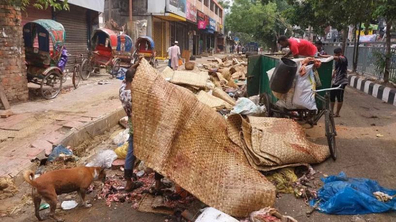 Waste collection during EID